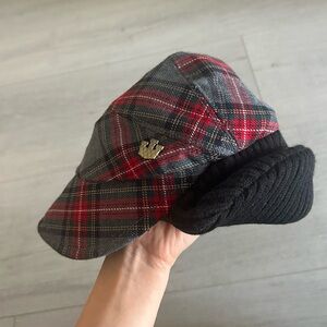 Goorin bros plaid red cap